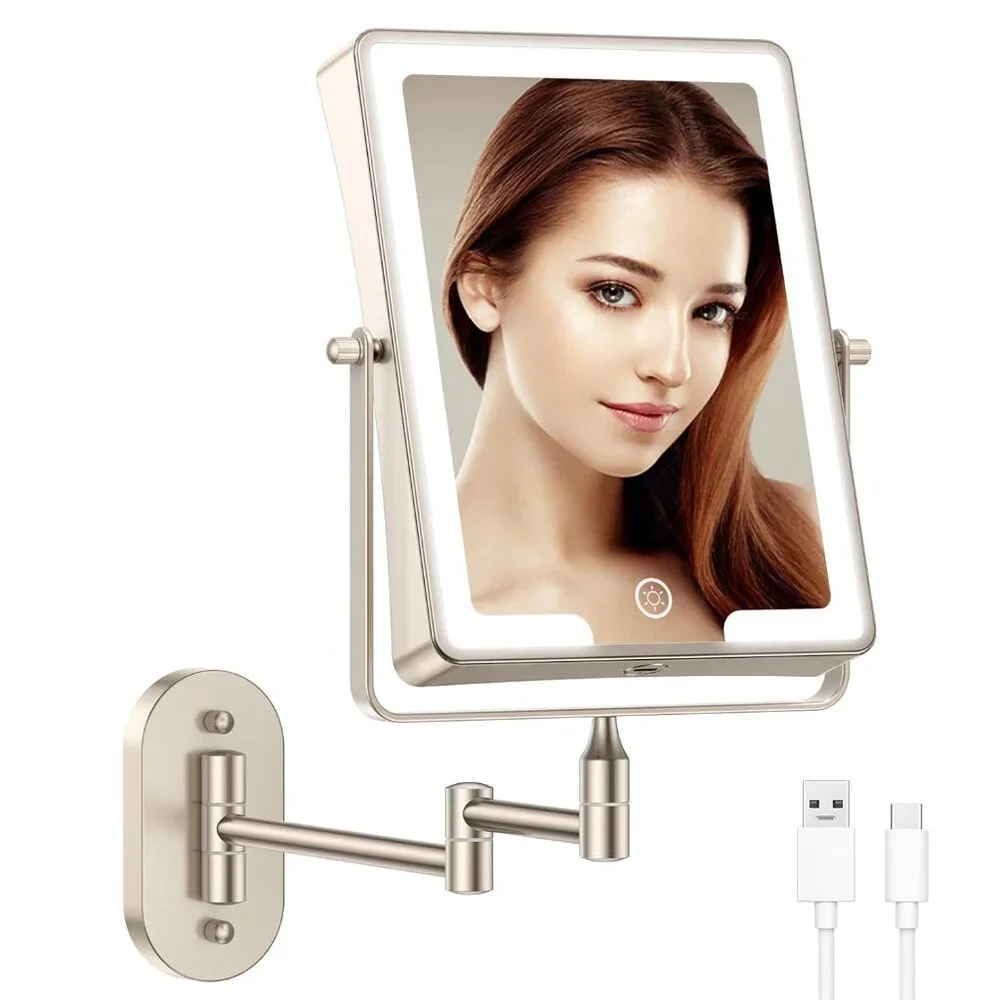 Wall Mount Makeup Mirror